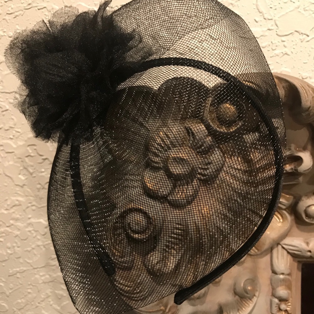 4/$25 Headband fascinator hat veil